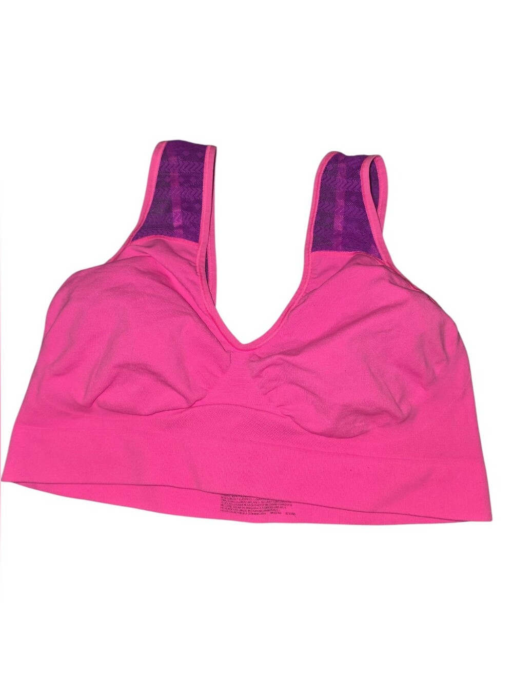 9/5/7. Womens Hanes Sports Bra(PRICE IS FIRM IF YOUR JUST BUYING THIS ITEM)